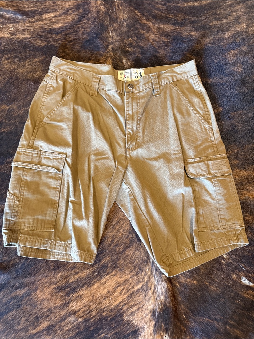RedHead Men's Cargo Shorts in Khaki